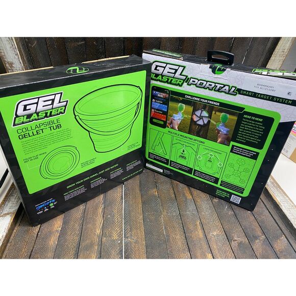 Gel Blaster Portal Smart Target System + Collapsible Gellet Tub Bundle Electric - Picture 4 of 8
